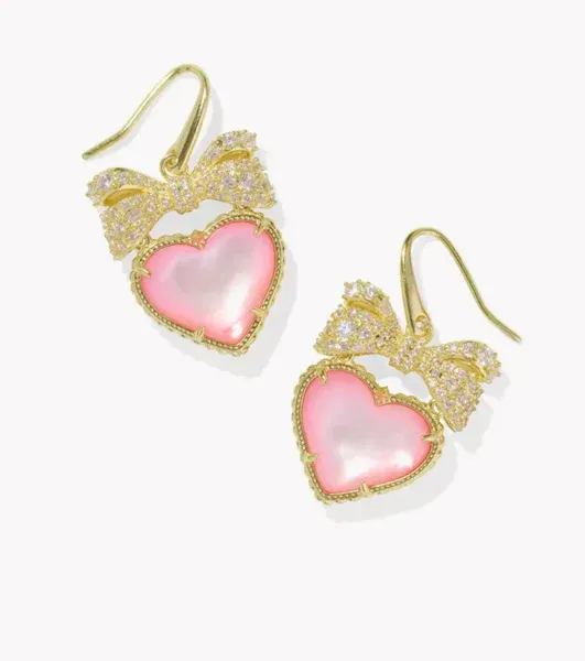Heart Drop Earring 