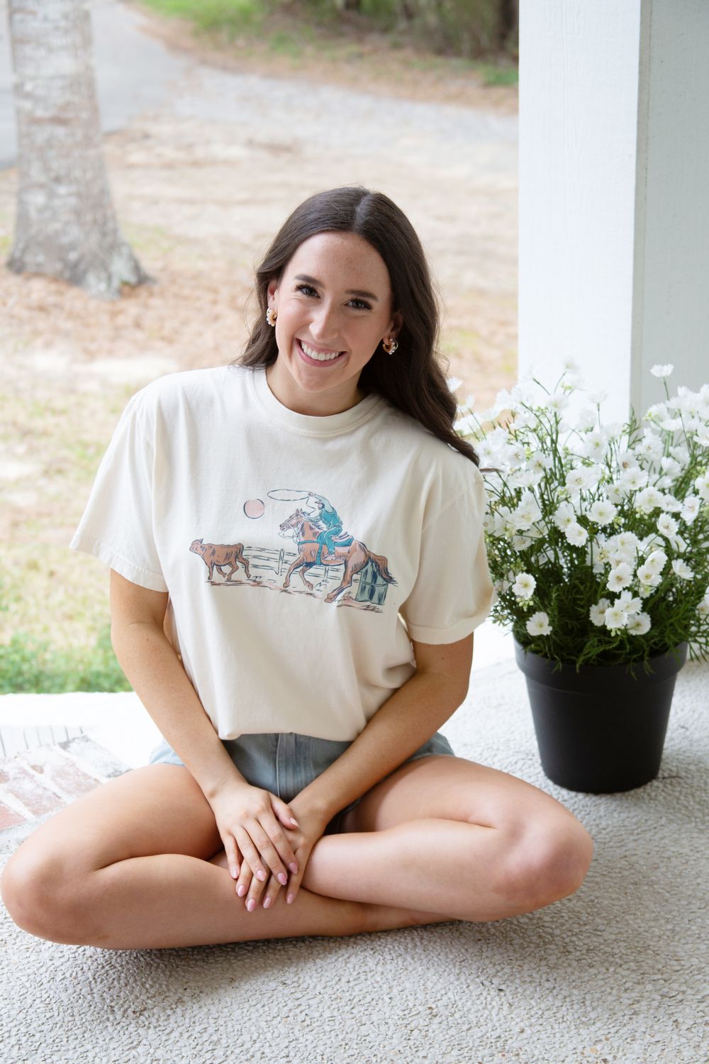 Ropin&#39; Cowboy Graphic Tee