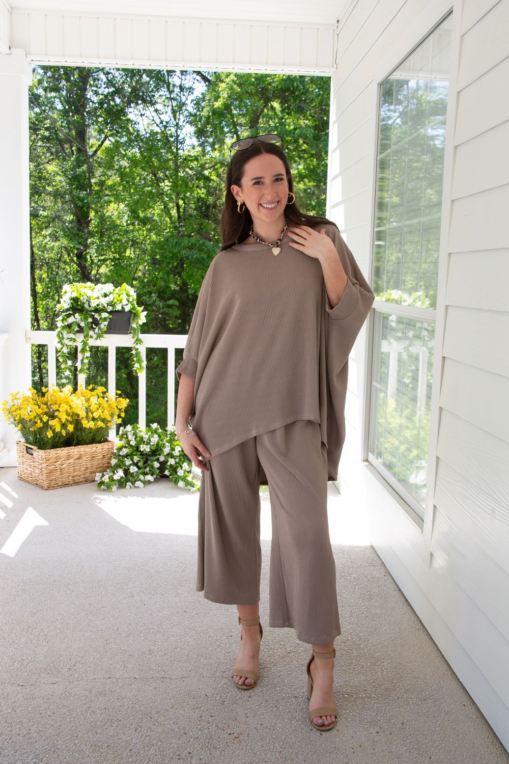 Marque Wide Leg Travel Set
