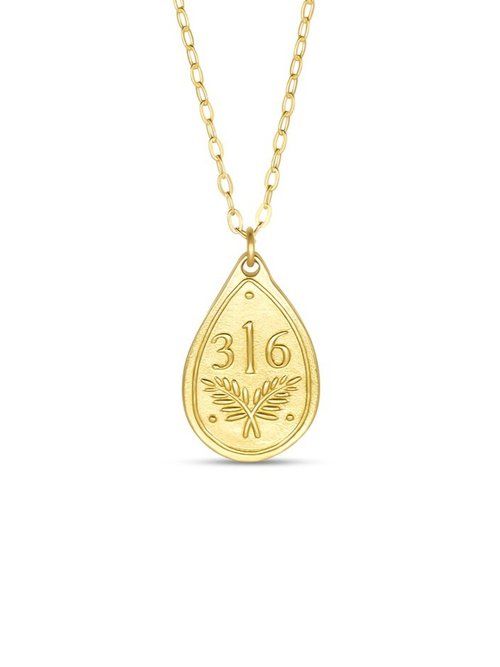 Scripture Inspired Pendant Necklace JOHN 3:16 22&quot;