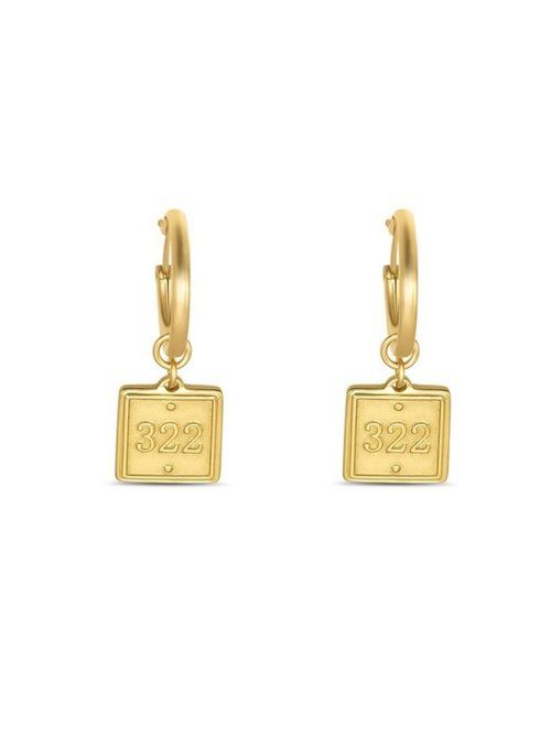 Scripture Inspired Hoop Earring LAMENTATIONS 3:22