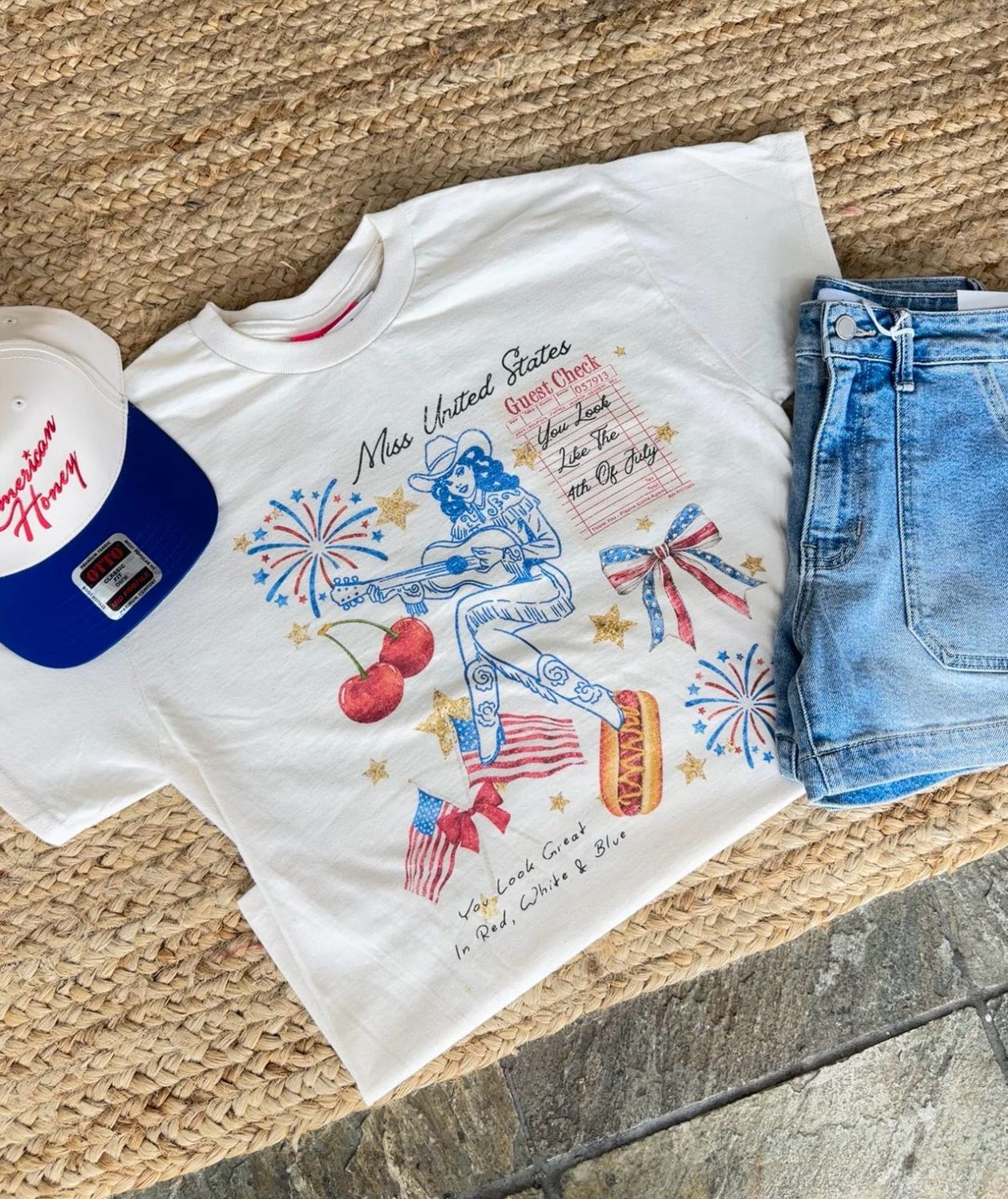Miss United States Oversized Tee