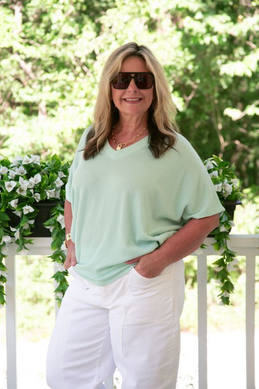 The Kaia Ribbed Top