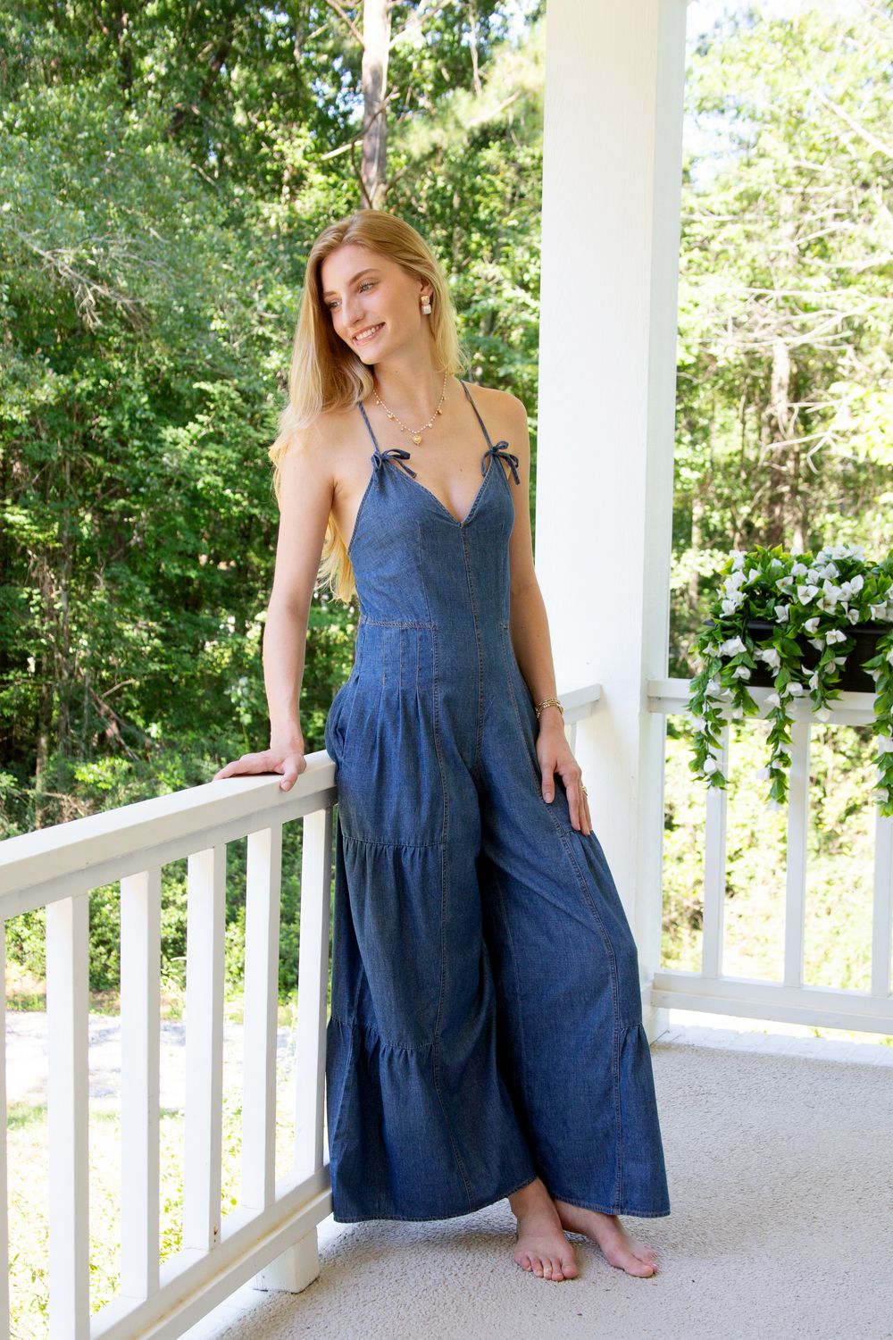 In the Distance Wide Leg Jumpsuit
