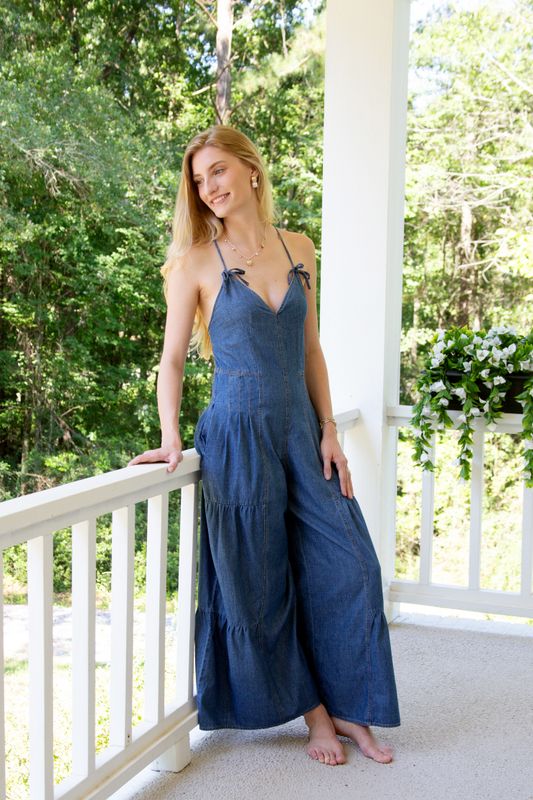 In the Distance Wide Leg Jumpsuit