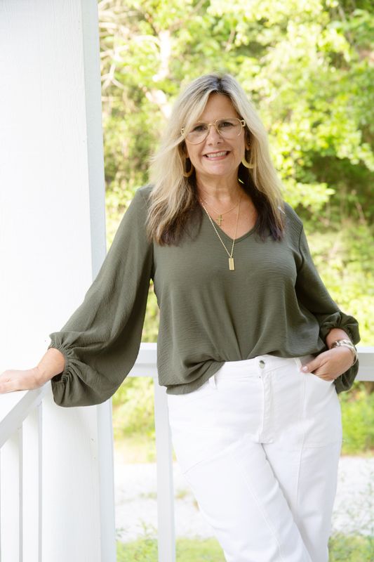 Chin Up Draped Bubble Sleeve Top