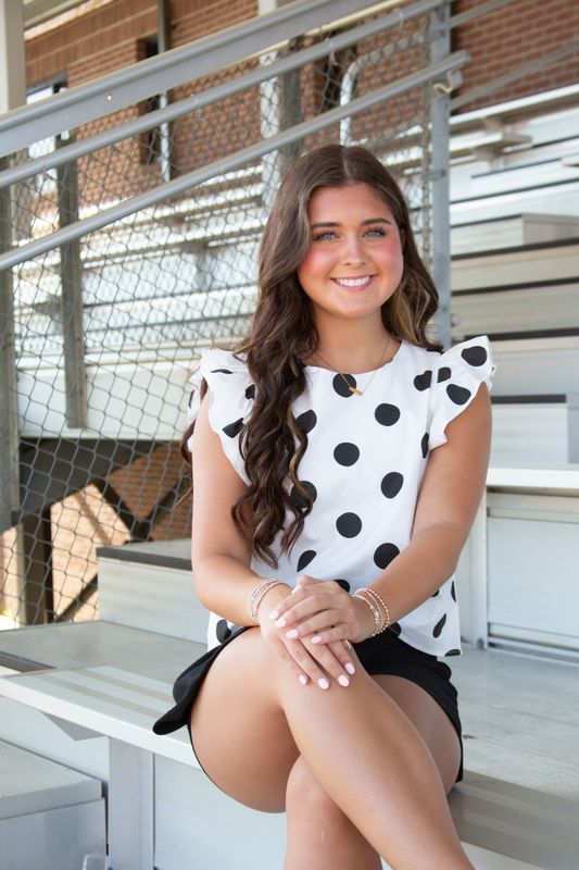 Playful Heart Polka Dot Ruffle Sleeve Top