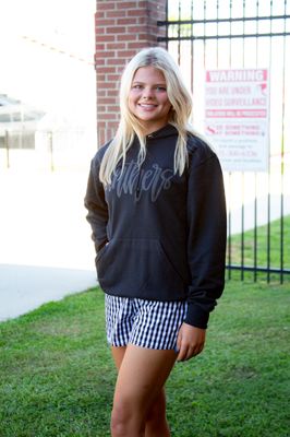 Panthers Puff Ink Hoodie