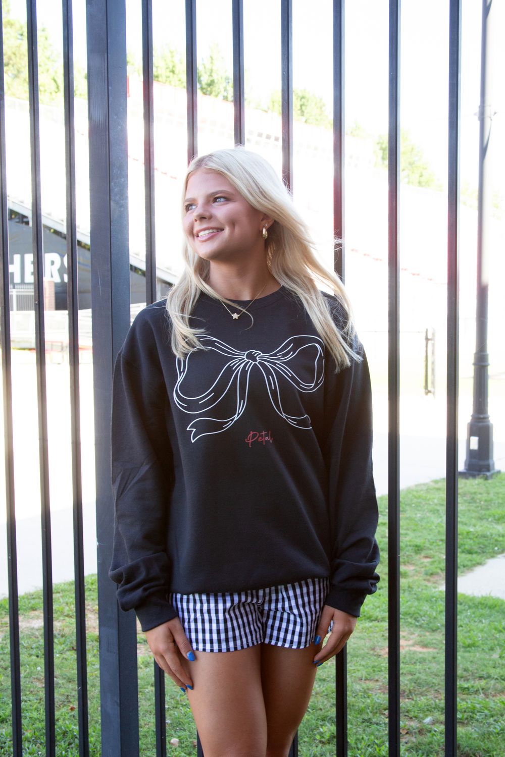 Bow Petal School Sweatshirt