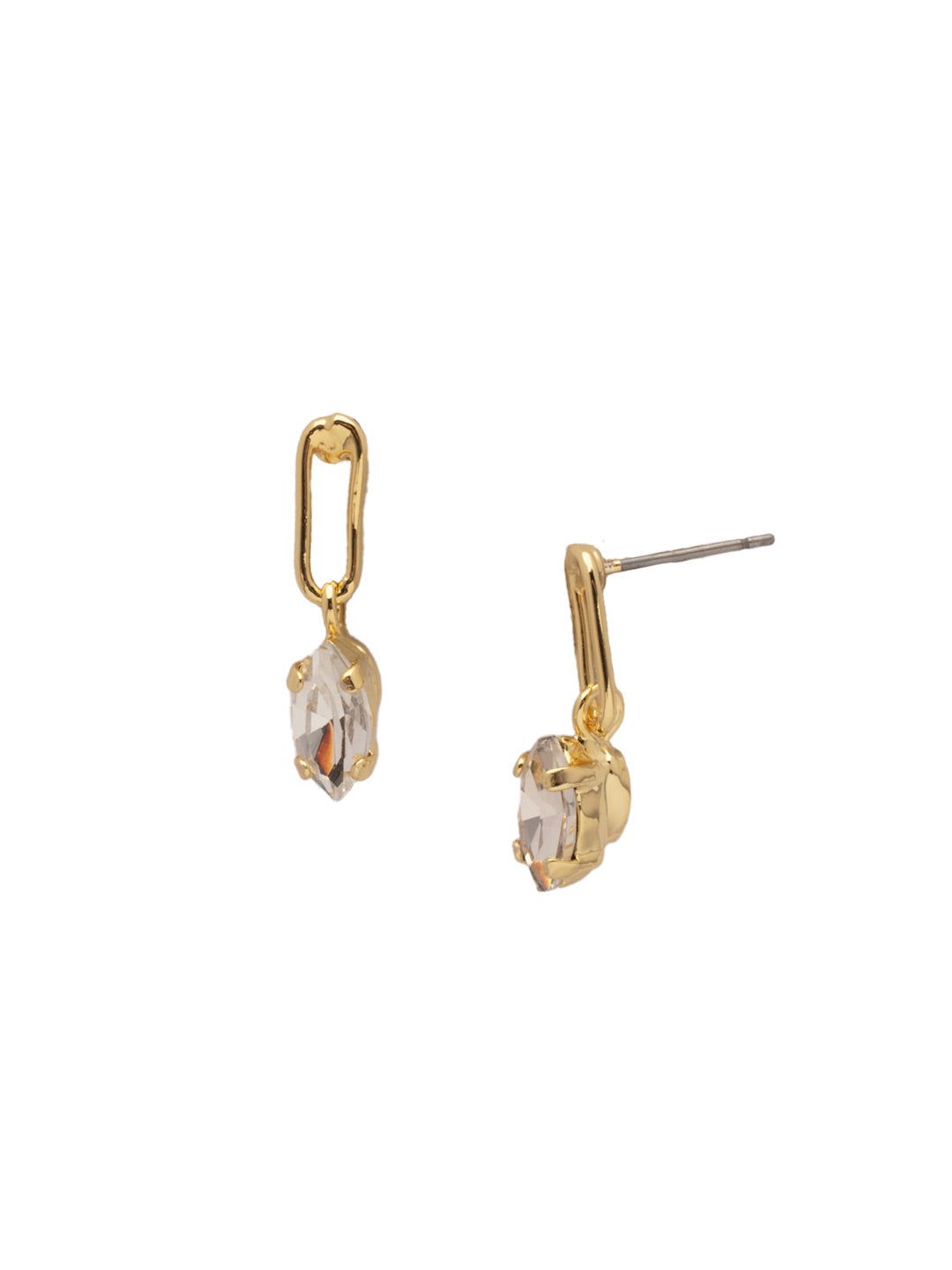 SORRELLI Clarissa Chain Link Dangle Earring BG/CRYSTAL