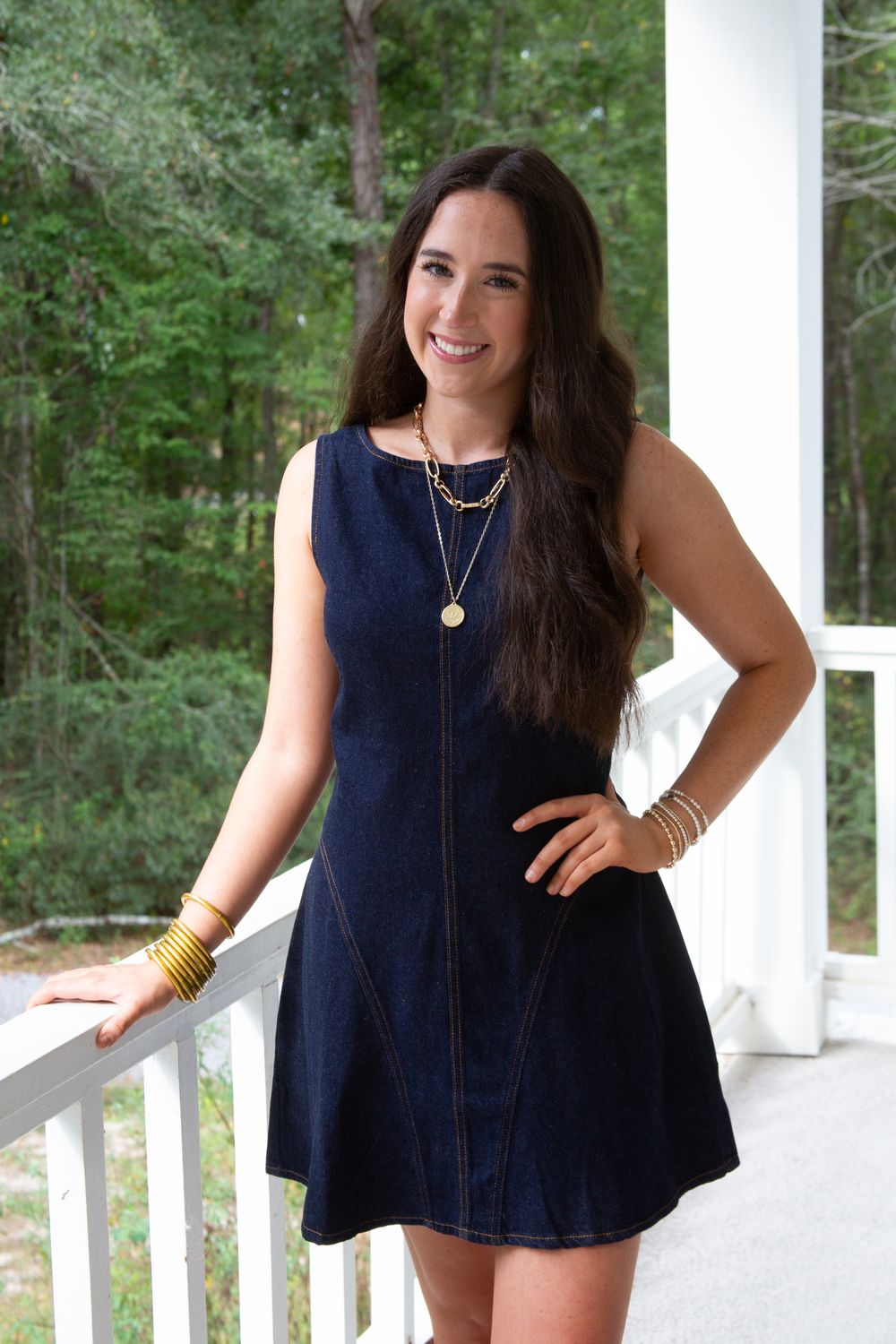 Mark the Moment Sleeveless Flare Mini Dress