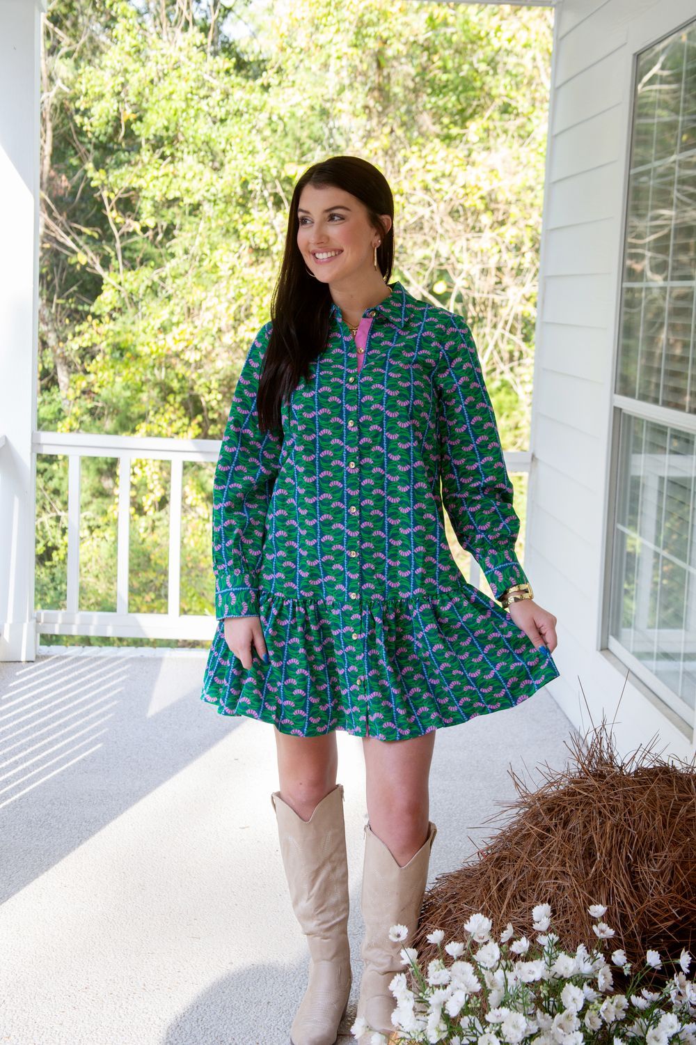 Fiona Honey Vines Dress