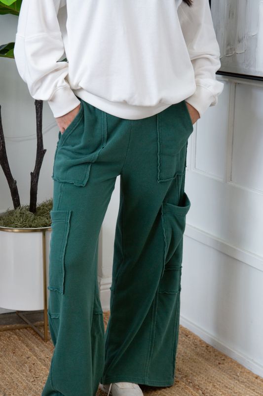 Better Still Mineral Oversized Utility Sweatpant