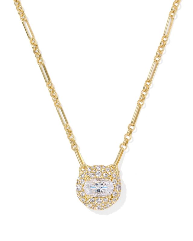 Bella Short Pendant Necklace
