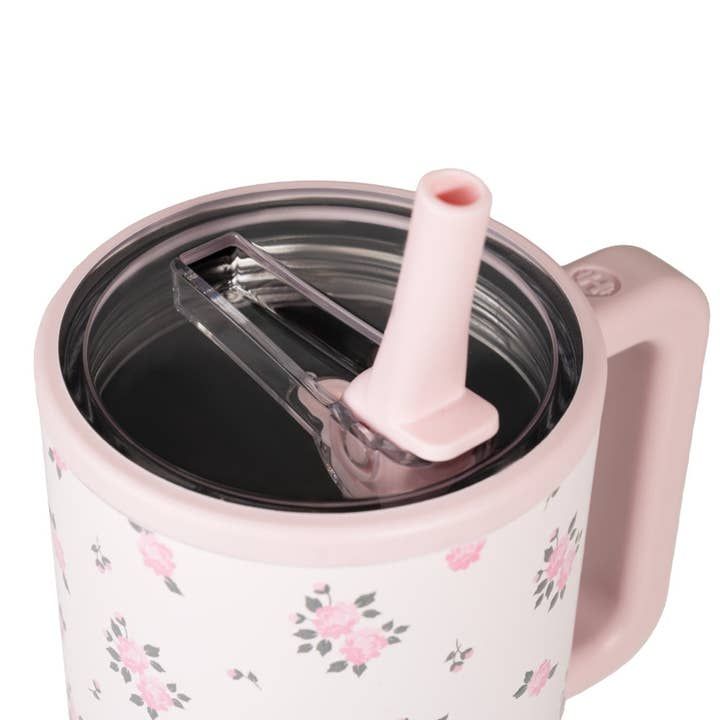 WILD ROSE HydroJug 40 oz Traveler Tumbler