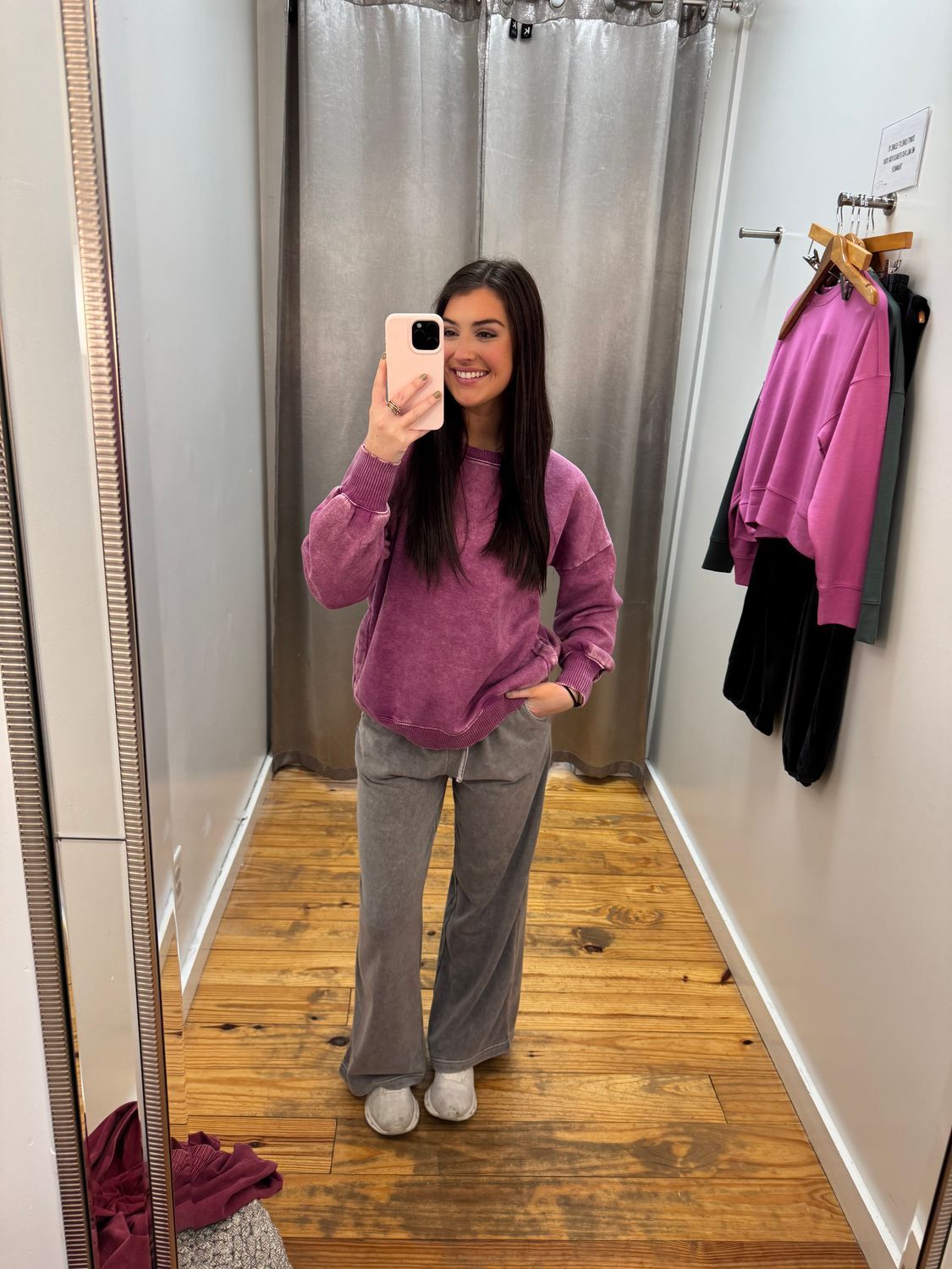 Crisp Air Washed Wide Leg Drawstring Lounge Pant