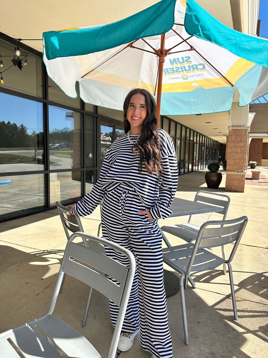 Daring Directions Lulu Mac Striped Top