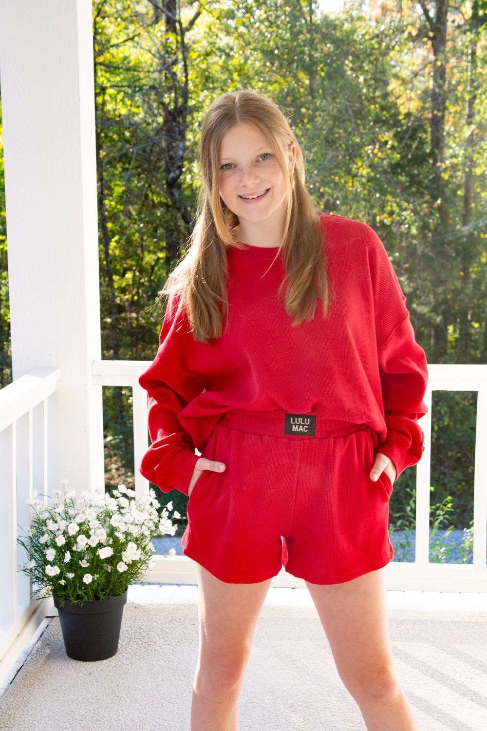 Sweet Love Waffle Lulu Mac Short