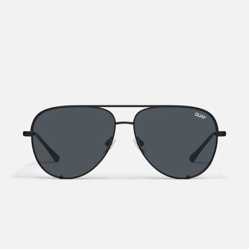 QUAY High Key Mini Black/Smoke