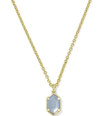 Hallie Short Pendant Necklace 