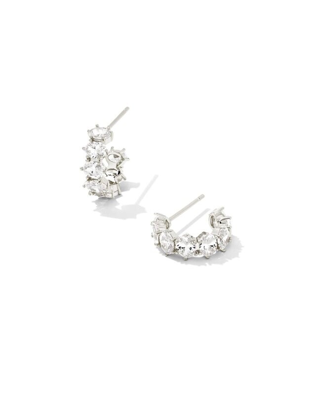 The Cailin Crystal Huggie Earring 