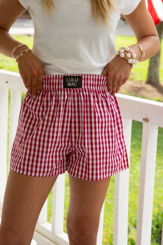 Line it Up Gingham Boxer Short
