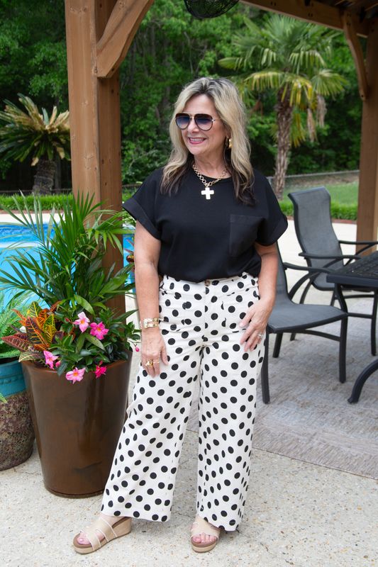 City Stroller Polka Dot Pant