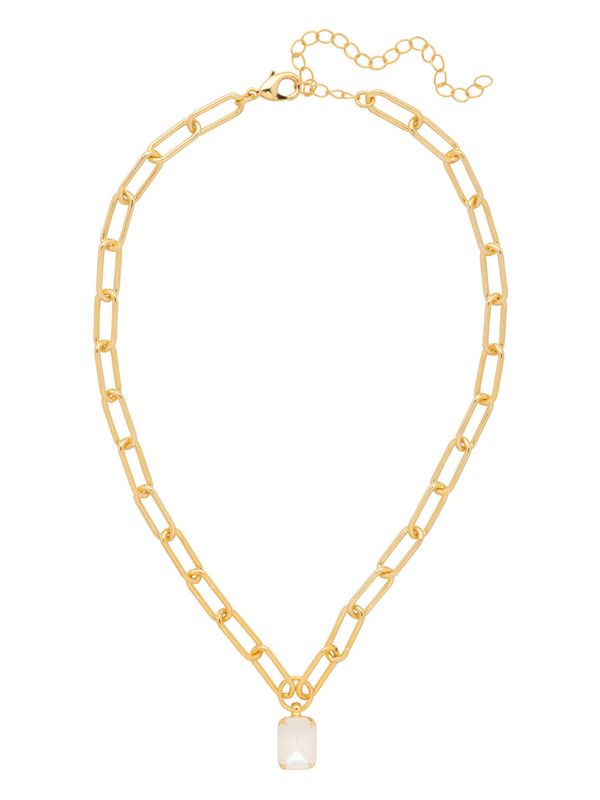 SORRELLI Nia Emerald Pendant Necklace BG/ULTRA WHITE AURORO BOREALIS