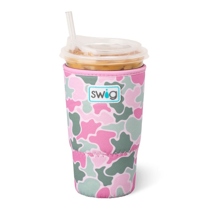 SWIG Large Iced Cup Coolie BLUSHING CAMO