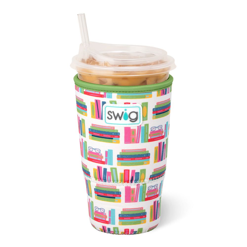 SWIG Large Iced Cup Coolie BOOK CLUB