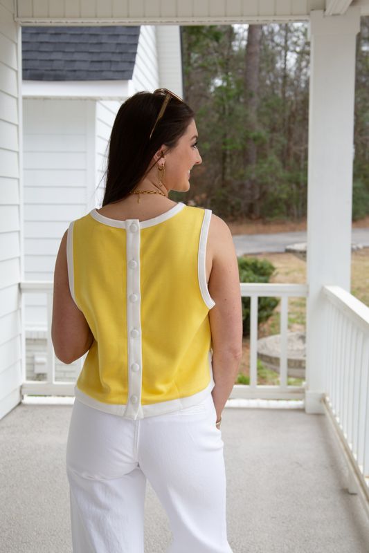 Wish You Knew Contrast Binding Back Button Top