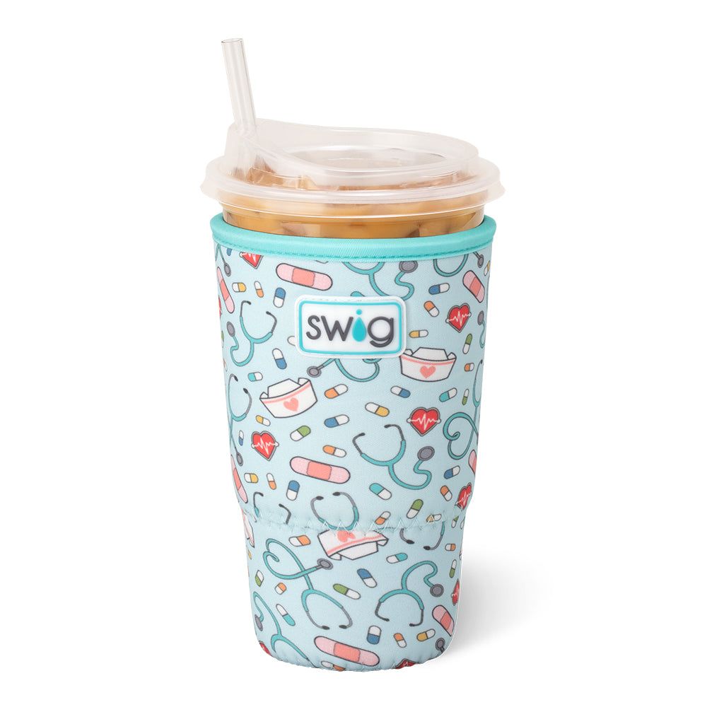 SWIG Large Iced Cup Coolie SCRUB LIFE