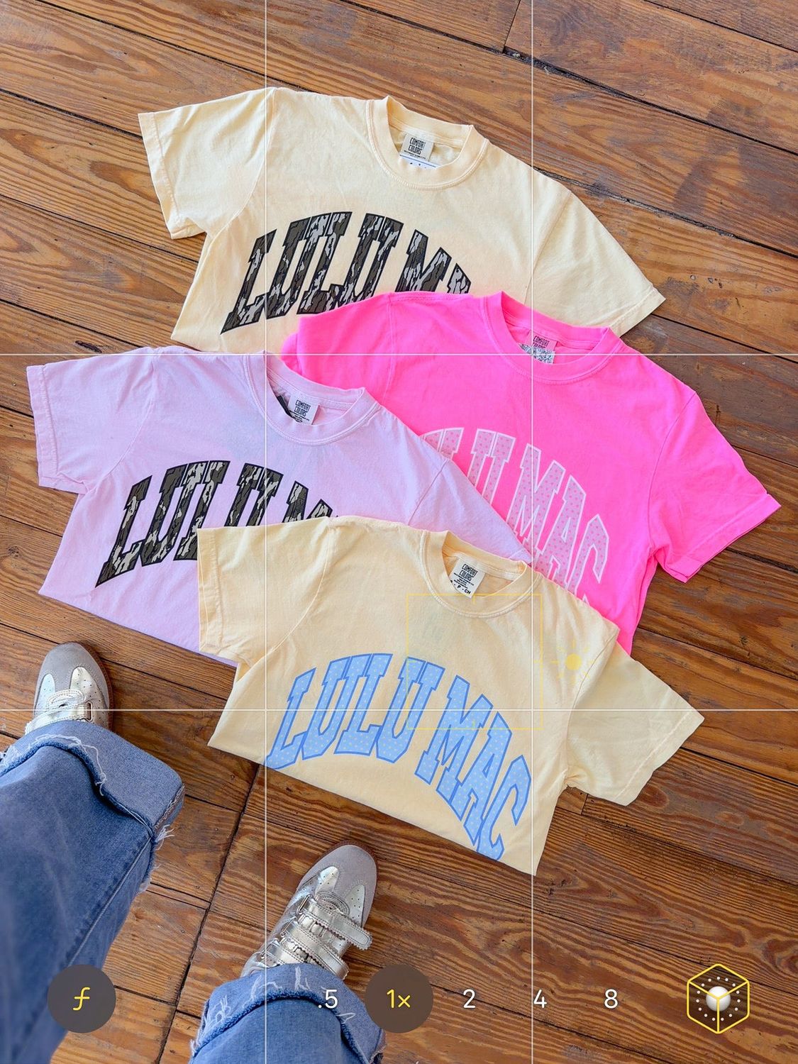 LULU MAC Polka Dot Graphic Tee