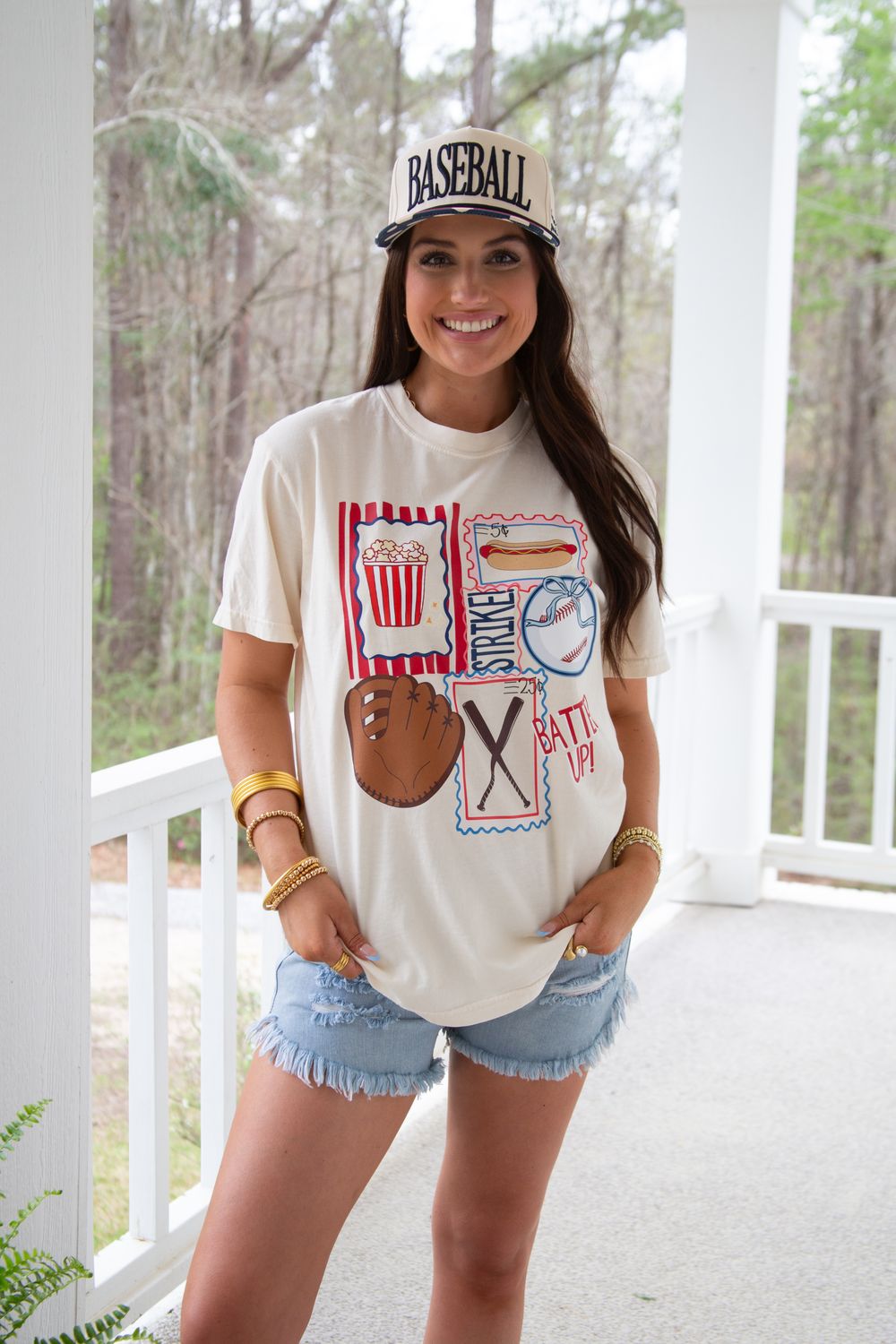 Batter Up Baseball Graphic Tee