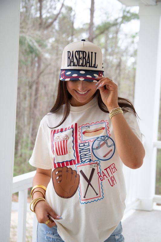 Batter Up Baseball Graphic Tee