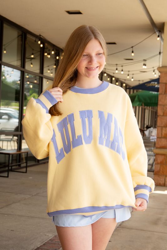 LULU MAC Social Society Sweatshirt