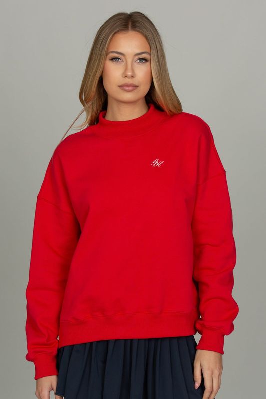 Gold Hinge Prep Mock Neck