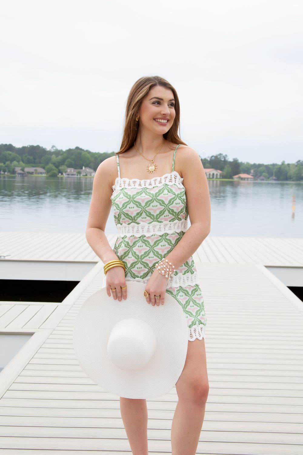 Paisley Print Strap Mini Dress