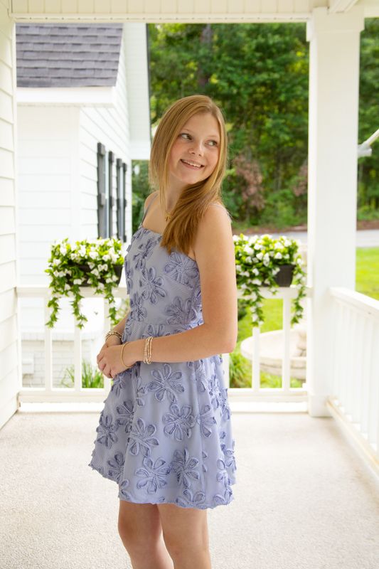 Summer Made Easy Spaghetti Strap Flower Mini Dress