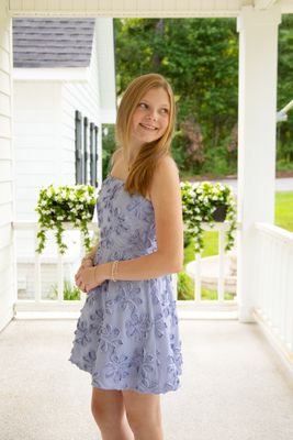 Summer Made Easy Spaghetti Strap Flower Mini Dress