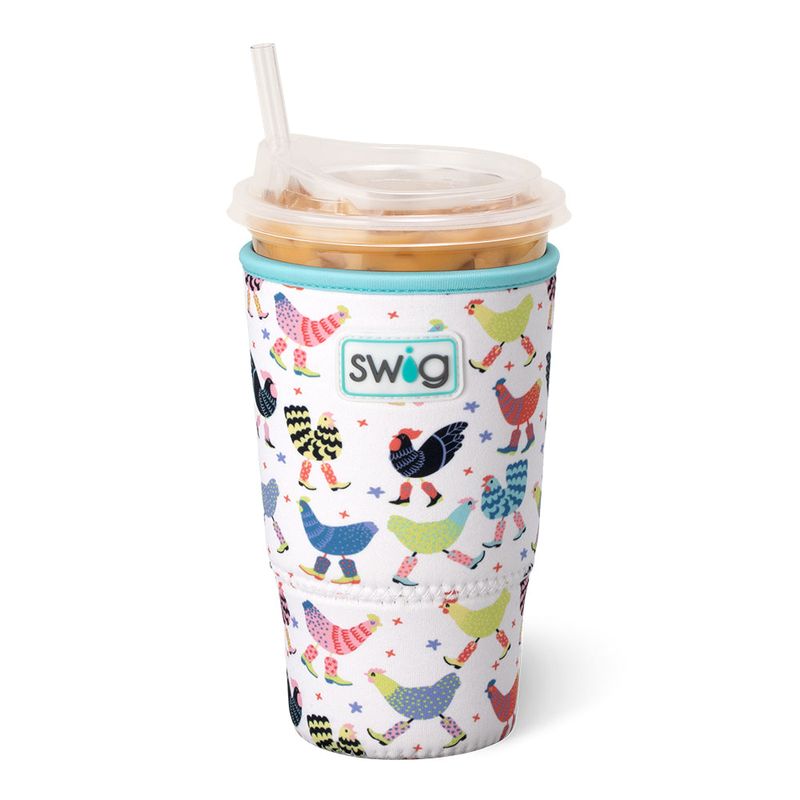 SWIG Large Iced Cup Coolie FUNKY CHICKEN