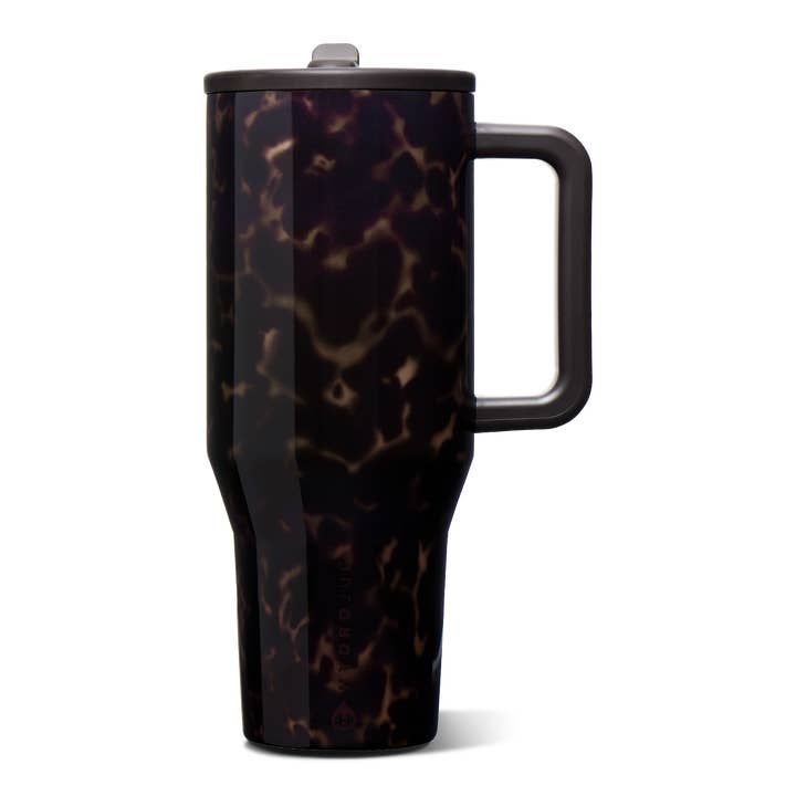 MOCHA TORTOISE HydroJug 40 oz Traveler Tumbler