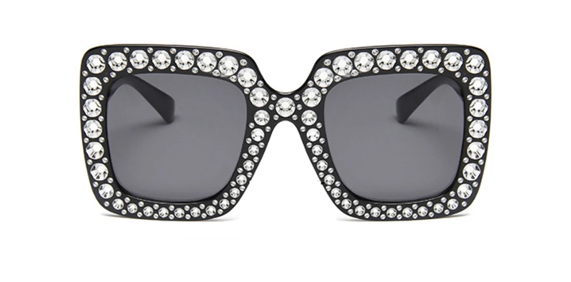 Diamond Oversized Sunglasses