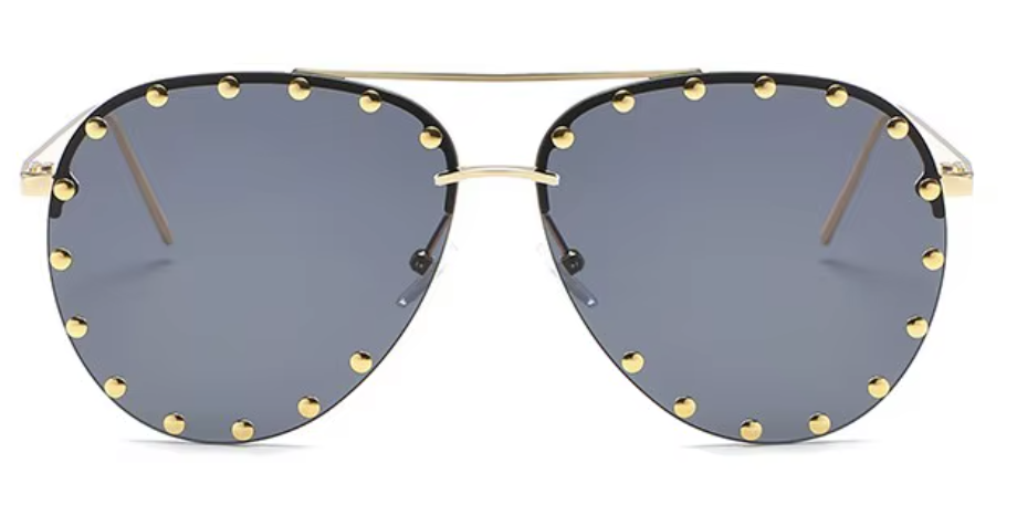 Studded Aviator Shades