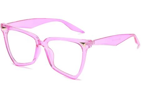 Chic Pink Blue Light Blocking Glasses