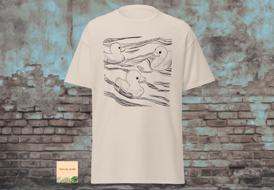 Duck ink unisex classic tee