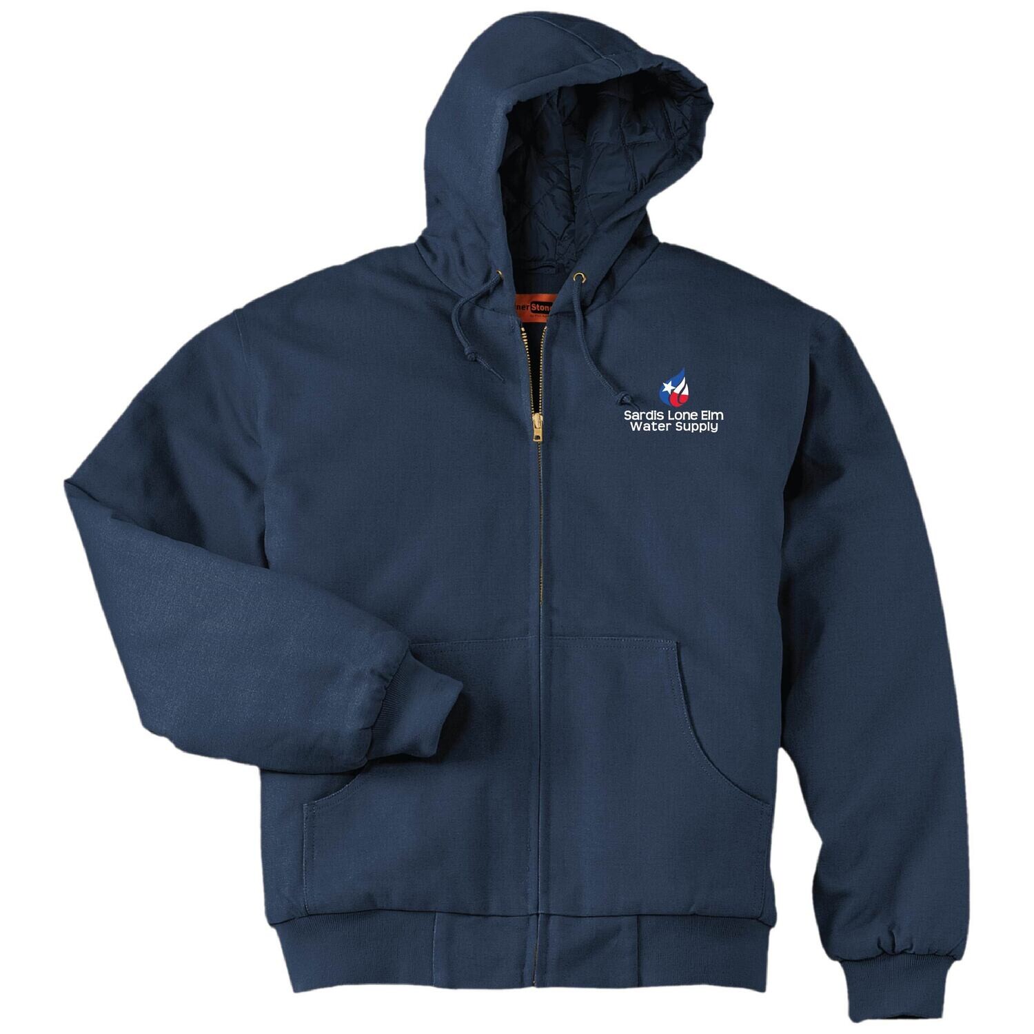 CornerStone TALL Duck Cloth Hooded Work Jacket