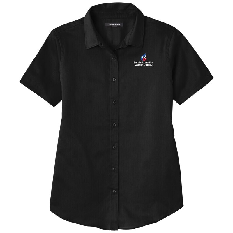 Port Authority Ladies Short Sleeve SuperPro React Twill Shirt