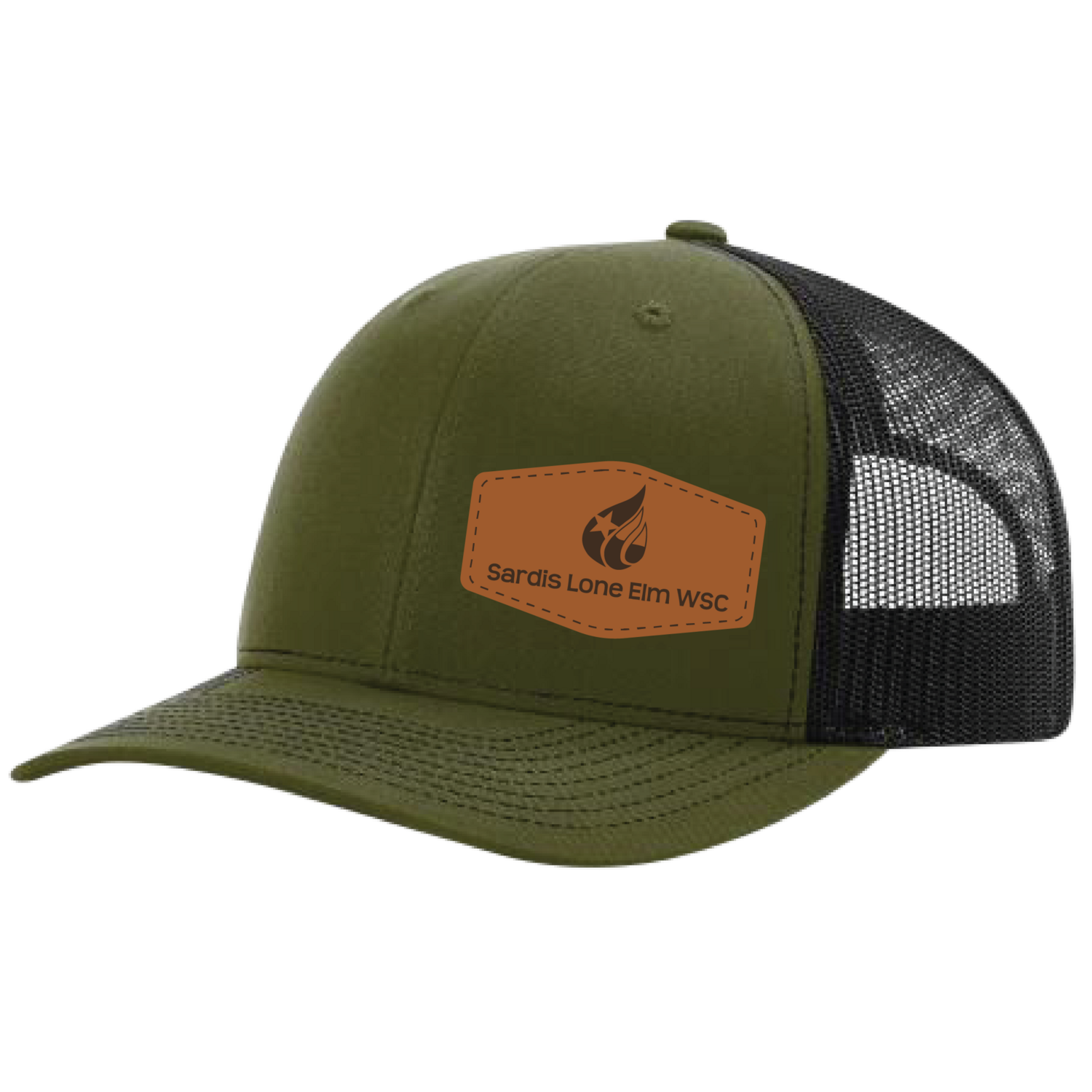 Cotton Twill 6 Panel Cap with Mesh Back &amp; Plastic Snapback Closure