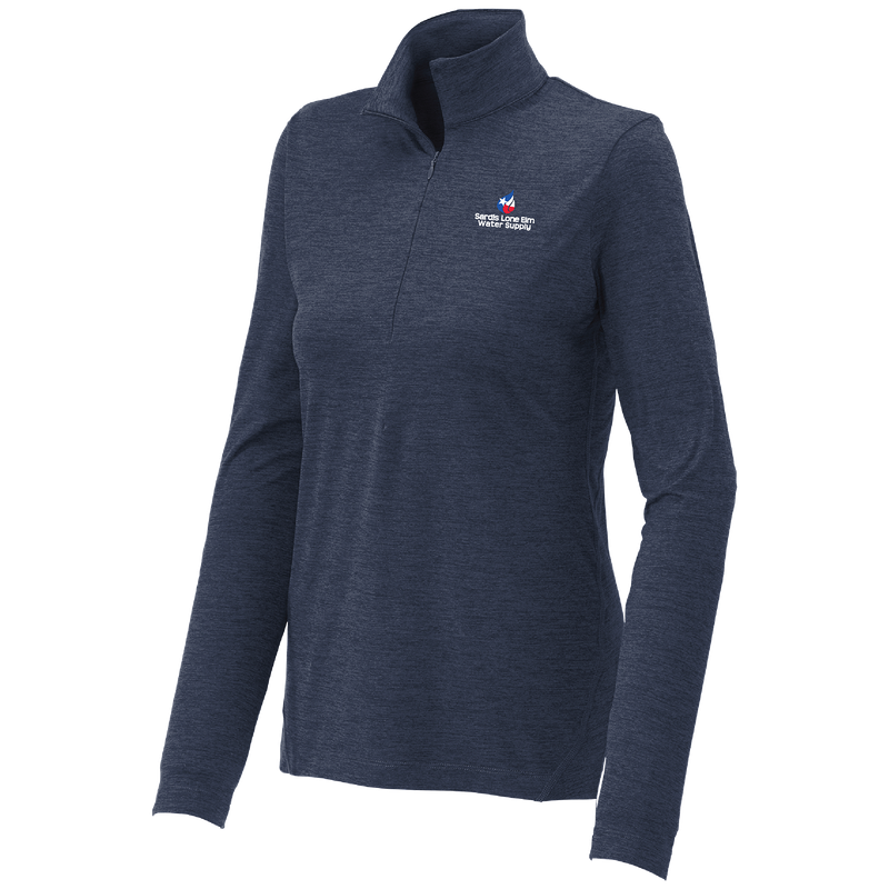 Sport-Tek Women&#39;s Exchange 1.5 Long Sleeve 1/2-Zip